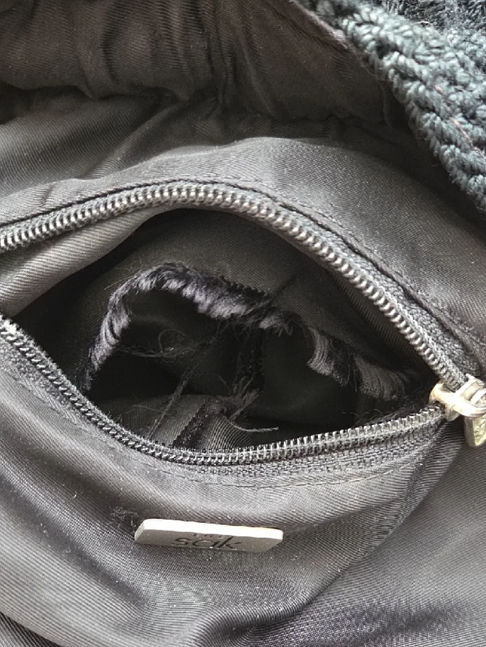 The Sak Y2K Boho Crochet Vintage Backpack